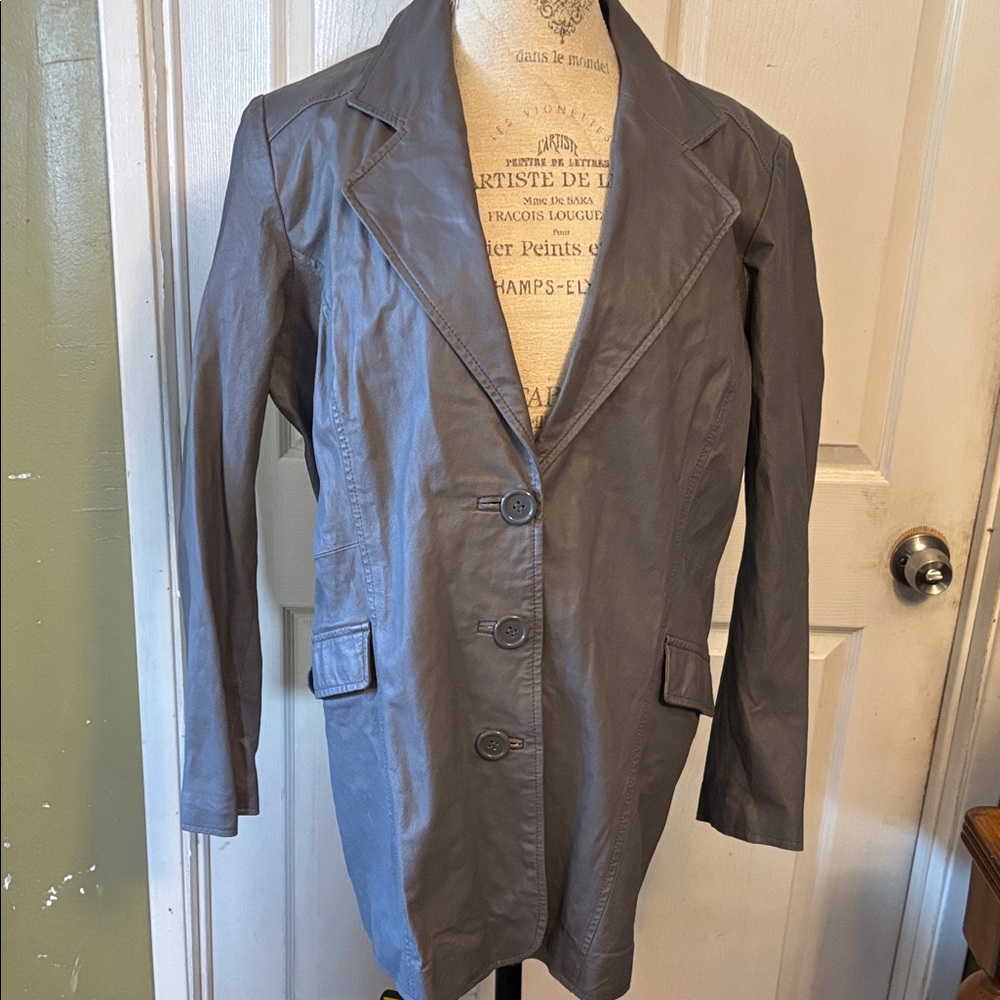 Roaman's Slate Gray Women's Blazer